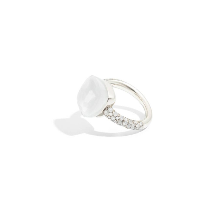 Pomellato Nudo ring witgoud met diamant - PAB4011 O2000 DBXAD - #6 Pomellato Nudo ring witgoud met diamant - PAB4011 O2000 DBXAD - #6