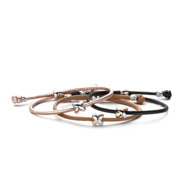 Tirisi Moda Kisses armband roodgoud - TM2130RZ(2P) - #3 Tirisi Moda Kisses armband roodgoud - TM2130RZ(2P) - #3