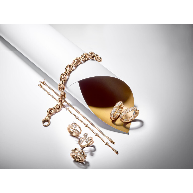 roodgoud tennis armband met diamant SC Highlights Diamonds - #2 roodgoud tennis armband met diamant SC Highlights Diamonds - #2