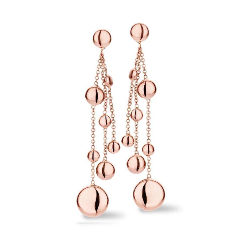 Tirisi Jewelry Venice oorhangers roodgoud - TE7055P - #2 Tirisi Jewelry Venice oorhangers roodgoud - TE7055P - #2