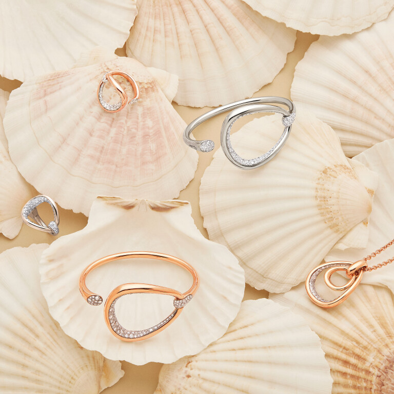 Pomellato Fantina spang armband witgoud met diamant - PBC0091 O2WHR DB000 - #4 Pomellato Fantina spang armband witgoud met diamant - PBC0091 O2WHR DB000 - #4