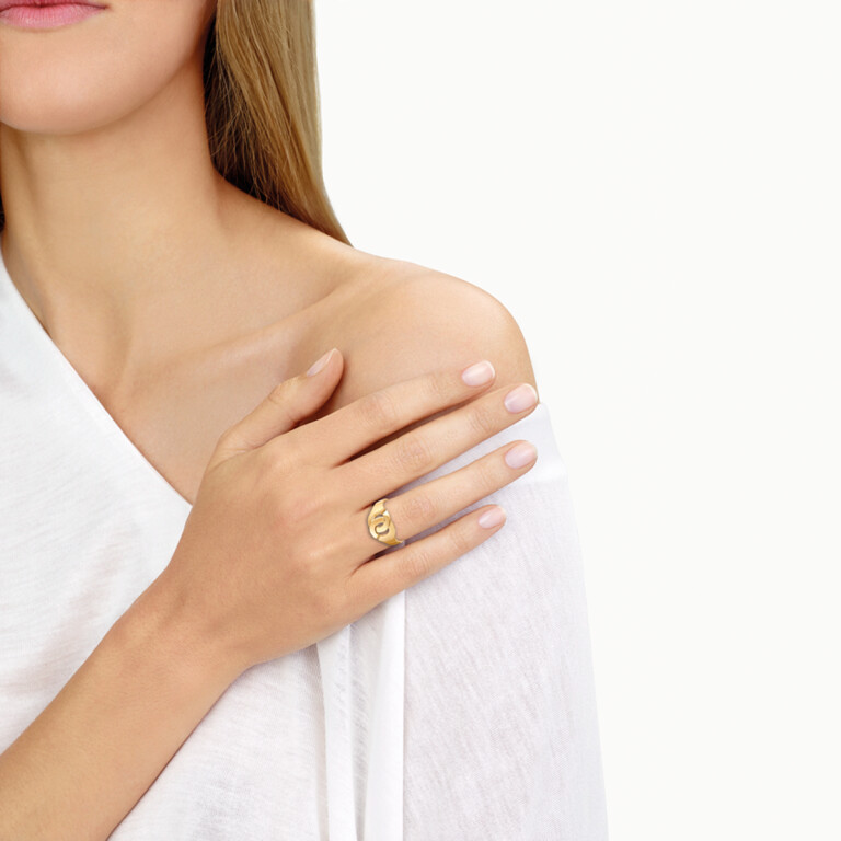 dinh van Menottes dinh van ring geelgoud - 267501 - #5 dinh van Menottes dinh van ring geelgoud - 267501 - #5
