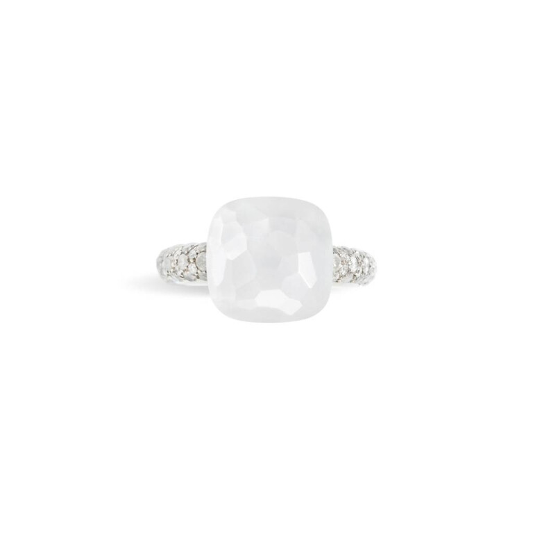 Pomellato Nudo ring witgoud met diamant - PAB4011 O2000 DBXAD - #4 Pomellato Nudo ring witgoud met diamant - PAB4011 O2000 DBXAD - #4