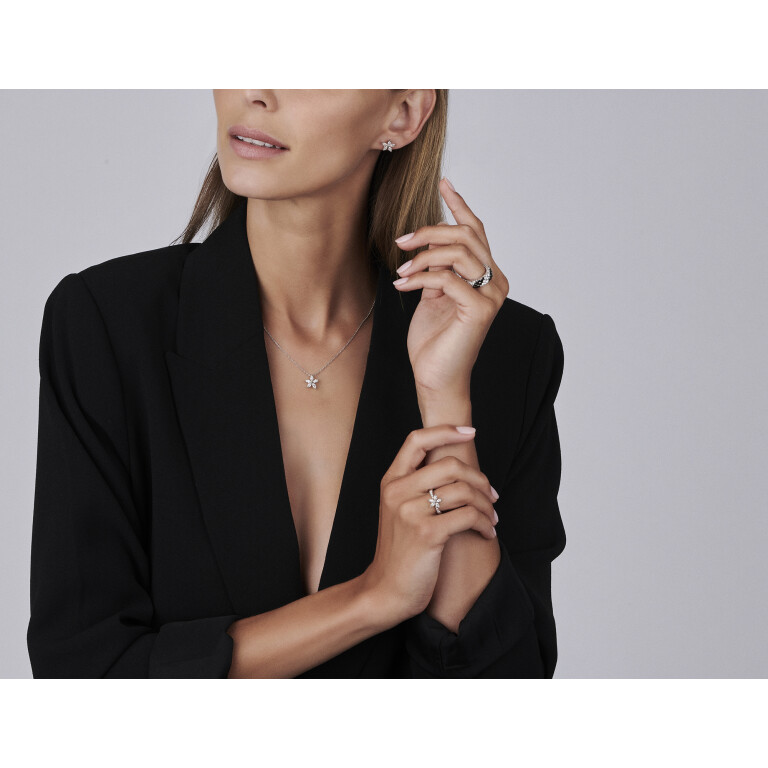 witgoud flexibele ring met diamant SC Highlights Diamonds - #3 witgoud flexibele ring met diamant SC Highlights Diamonds - #3