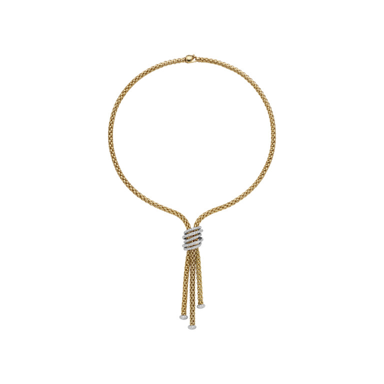 Fope Mialuce collier geel/wit goud met diamant - 65106CX_PB_G_BBB_043 - #2 Fope Mialuce collier geel/wit goud met diamant - 65106CX_PB_G_BBB_043 - #2