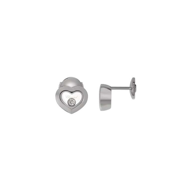 Chopard Happy Diamonds Icons Heart oorknoppen witgoud met diamant - 83A054-1001 - #3 Chopard Happy Diamonds Icons Heart oorknoppen witgoud met diamant - 83A054-1001 - #3