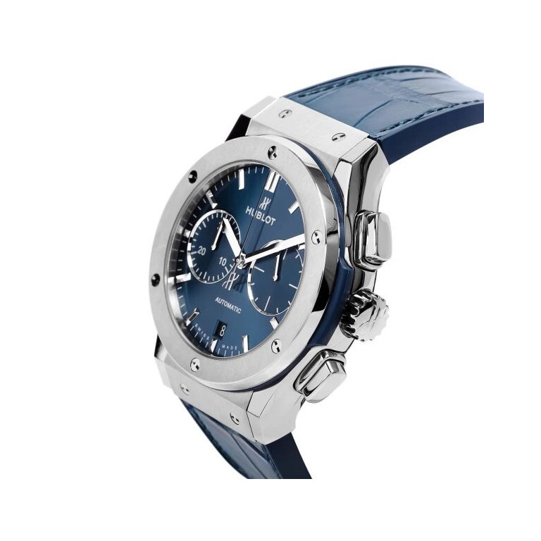 Hublot Classic Fusion Chronograph Chronograph Titanium Blue 45mm - 521.NX.7170.LR - #2 Hublot Classic Fusion Chronograph Chronograph Titanium Blue 45mm - 521.NX.7170.LR - #2