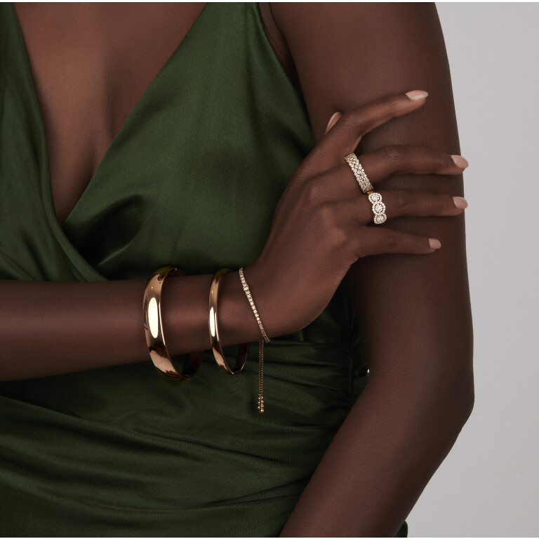 roodgoud gladde armband Schaap en Citroen Essentials - #2 roodgoud gladde armband Schaap en Citroen Essentials - #2