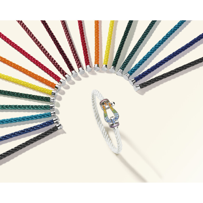 Fred Force 10 armband witgoud met diamant - 0B0076-000 + 6B0289-000 - #5 Fred Force 10 armband witgoud met diamant - 0B0076-000 + 6B0289-000 - #5