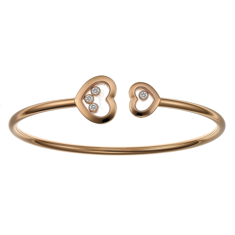 Chopard Happy Diamonds Icons Heart armband roodgoud met diamant - 85A614-5002 - #5 Chopard Happy Diamonds Icons Heart armband roodgoud met diamant - 85A614-5002 - #5