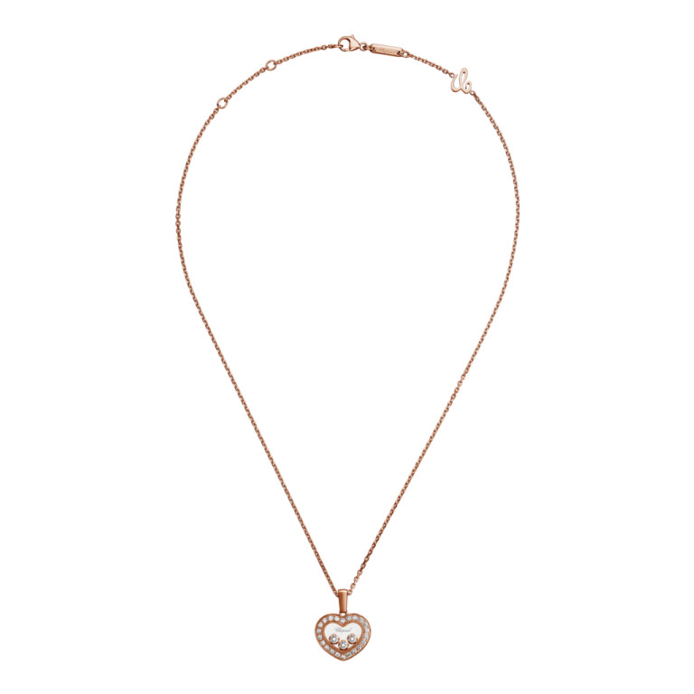 Chopard Happy Diamonds Icons Heart Heart collier met hanger roodgoud met diamant - 79A611-5201 - #2 Chopard Happy Diamonds Icons Heart Heart collier met hanger roodgoud met diamant - 79A611-5201 - #2