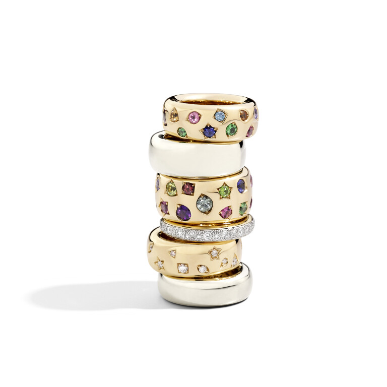 Pomellato Iconica ring witgoud met diamant - PA9106E O2WHR DB000 - #5 Pomellato Iconica ring witgoud met diamant - PA9106E O2WHR DB000 - #5