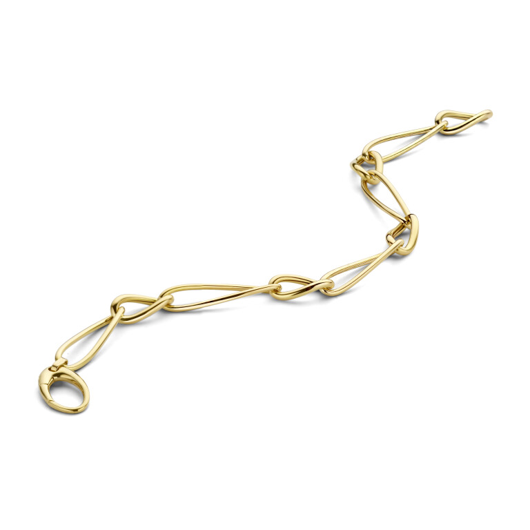 geelgoud schakel armband Schaap en Citroen Essentials - #2 geelgoud schakel armband Schaap en Citroen Essentials - #2