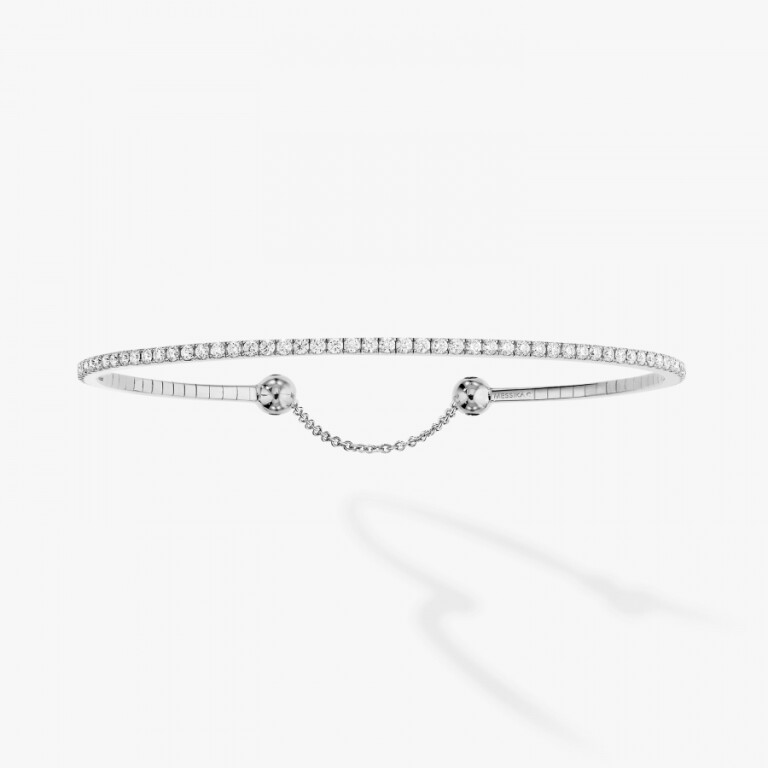 Messika Skinny armband witgoud met diamant - 6097-WG - #2 Messika Skinny armband witgoud met diamant - 6097-WG - #2