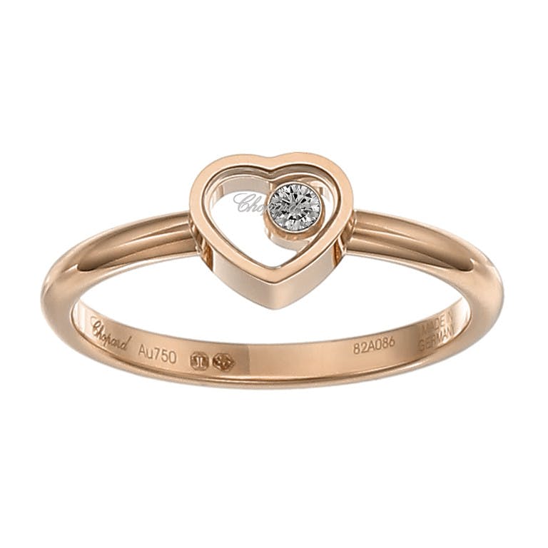 Chopard Happy Diamonds My Happy Hearts ring roodgoud met diamant - 82A086-5009 - #2