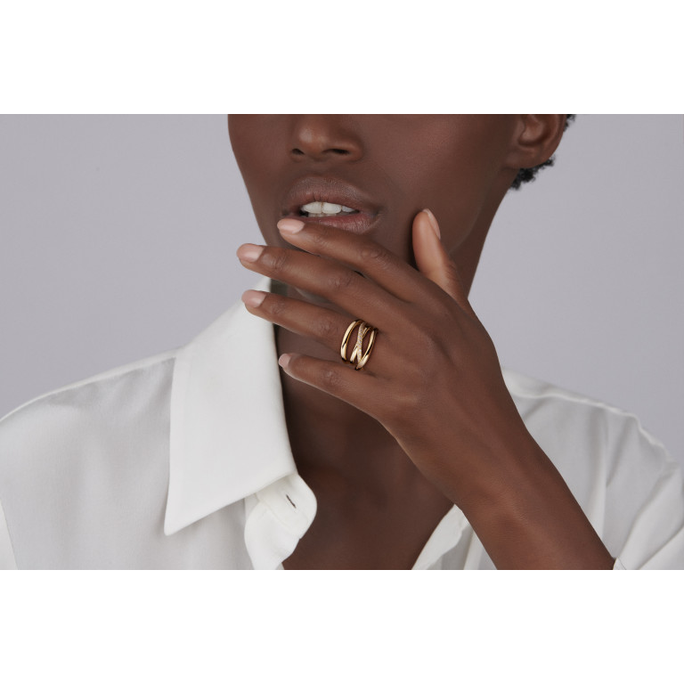 geelgoud ring met diamant Schaap en Citroen Diamonds - #3 geelgoud ring met diamant Schaap en Citroen Diamonds - #3