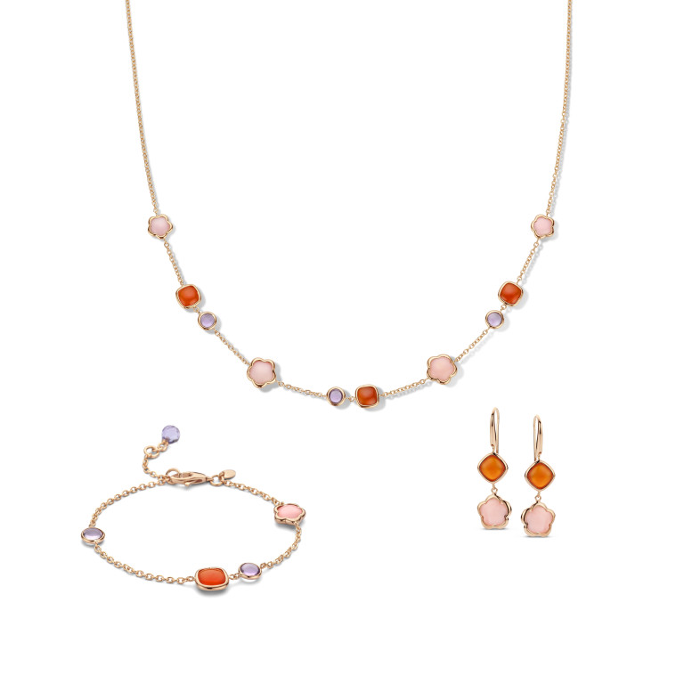 roodgoud collier Schaap en Citroen Colours - #4 roodgoud collier Schaap en Citroen Colours - #4