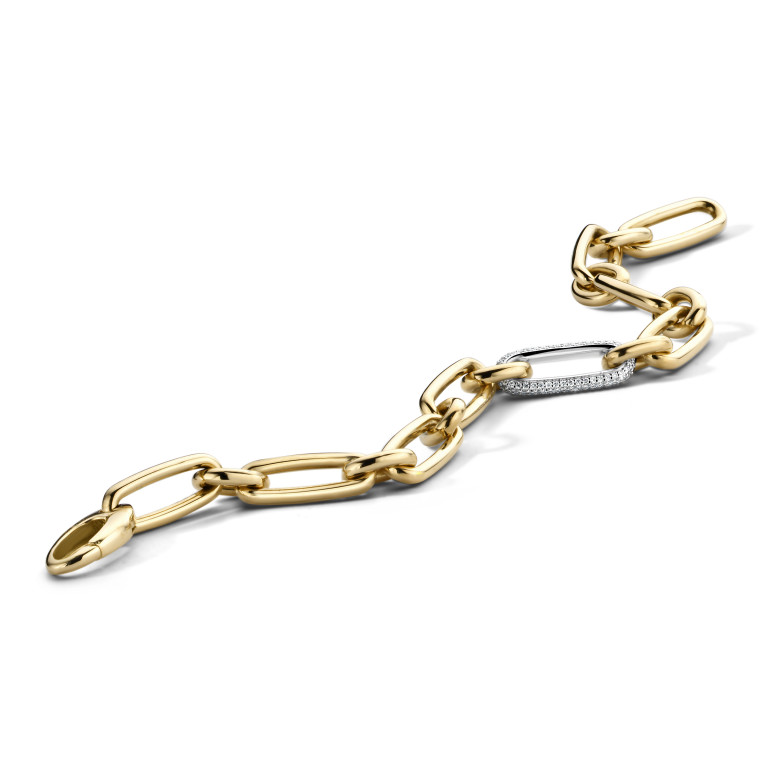 geel/wit goud armband met diamant Schaap en Citroen Diamonds - #2 geel/wit goud armband met diamant Schaap en Citroen Diamonds - #2
