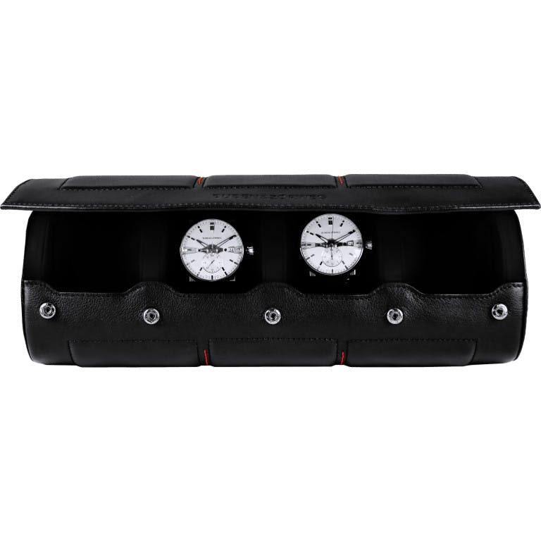 horloge etui Black/Red 4 - Buben & Zörweg - Nitro 4 black/red