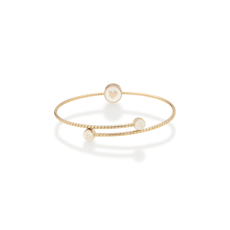 Chantecler Paillettes armband roodgoud met diamant - 41412 - #5 Chantecler Paillettes armband roodgoud met diamant - 41412 - #5