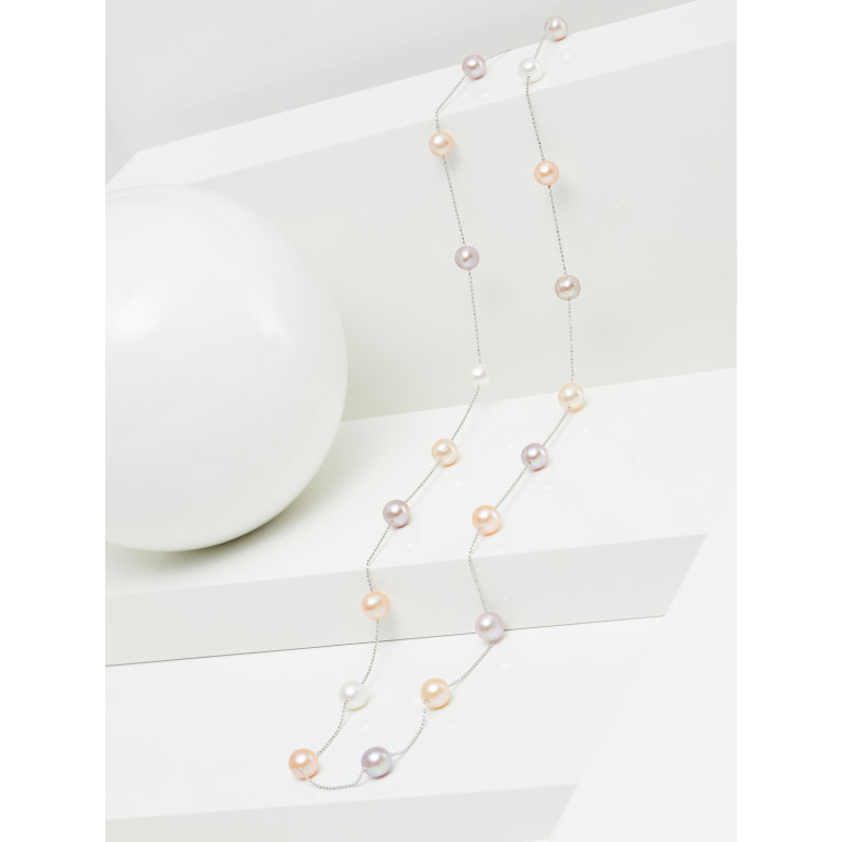 Yana Nesper Bubbles collier witgoud - IS4-7 - #2 Yana Nesper Bubbles collier witgoud - IS4-7 - #2
