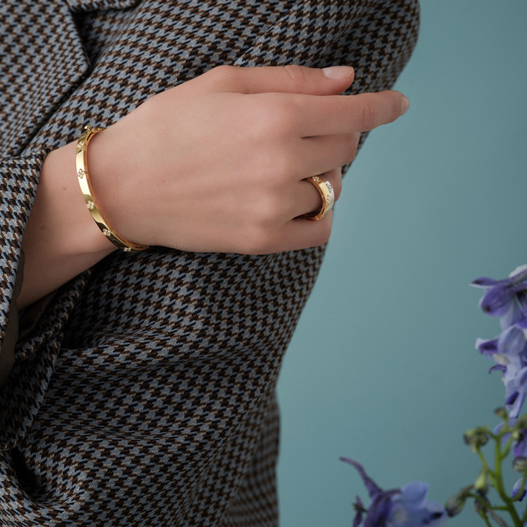 Roberto Coin Love in Verona armband geelgoud met diamant - ADR888BA2013 - #5 Roberto Coin Love in Verona armband geelgoud met diamant - ADR888BA2013 - #5