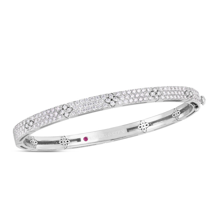 Roberto Coin Love in Verona armband witgoud met diamant - ADR888BA2121 - #3 Roberto Coin Love in Verona armband witgoud met diamant - ADR888BA2121 - #3