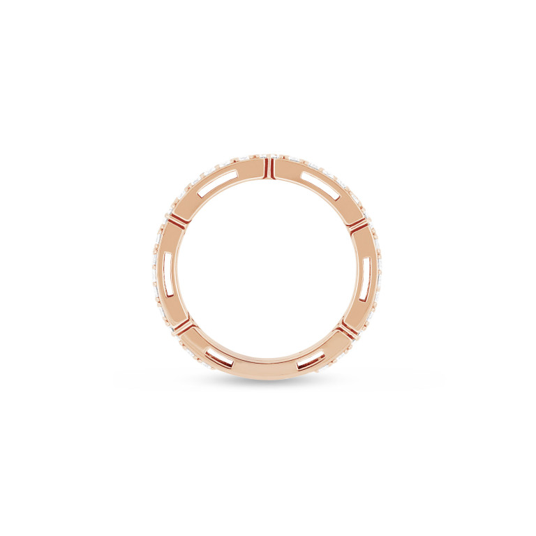 Roberto Coin Love in Verona ring roodgoud met diamant - ADR888RI2121 - #3 Roberto Coin Love in Verona ring roodgoud met diamant - ADR888RI2121 - #3