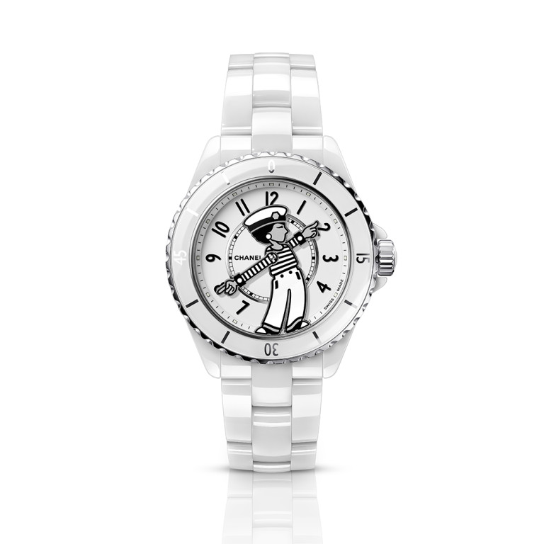 CHANEL J12 White La Pausa 38mm - H7481 - #2 CHANEL J12 White La Pausa 38mm - H7481 - #2