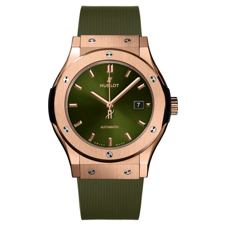 Hublot Classic Fusion King Gold Green 42mm - 542.OX.8980.RX - #1 Hublot Classic Fusion King Gold Green 42mm - 542.OX.8980.RX - #1