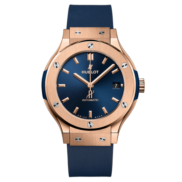 Hublot Classic Fusion King Gold Blue 38mm - 565.OX.7180.RX - #1 Hublot Classic Fusion King Gold Blue 38mm - 565.OX.7180.RX - #1