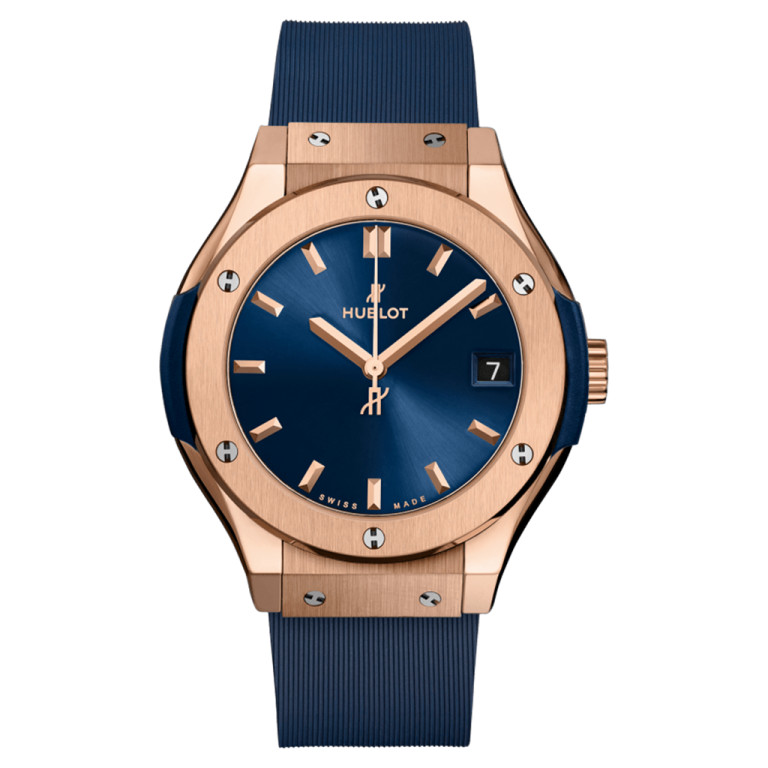 Hublot Classic Fusion King Gold Blue 33mm - 581.OX.7180.RX - #1 Hublot Classic Fusion King Gold Blue 33mm - 581.OX.7180.RX - #1