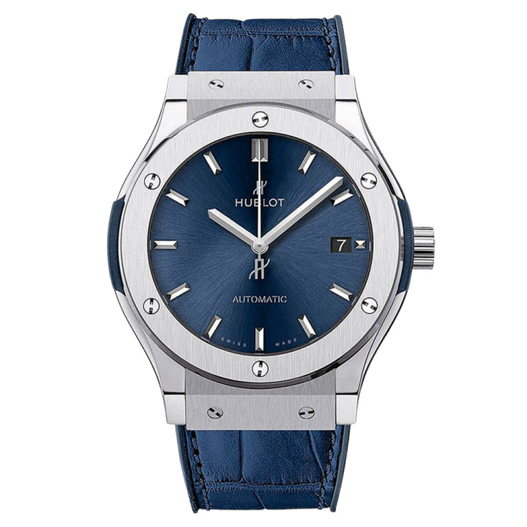 Hublot Classic Fusion Titanium Blue 45mm - 511.NX.7170.LR - #1 Hublot Classic Fusion Titanium Blue 45mm - 511.NX.7170.LR - #1