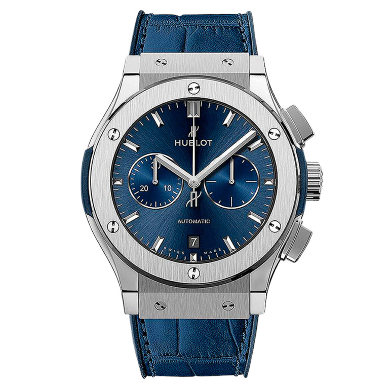 Hublot Classic Fusion Chronograph Blue 42mm - 541.NX.7170.LR - #1 Hublot Classic Fusion Chronograph Blue 42mm - 541.NX.7170.LR - #1