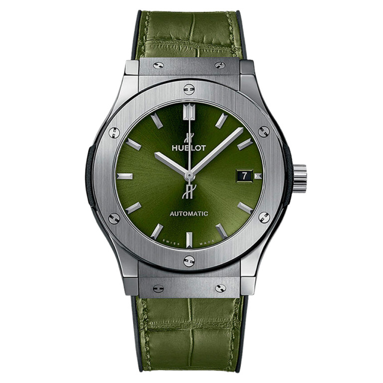 Hublot Classic Fusion Titanium Green 45mm - 511.NX.8970.LR - #1 Hublot Classic Fusion Titanium Green 45mm - 511.NX.8970.LR - #1