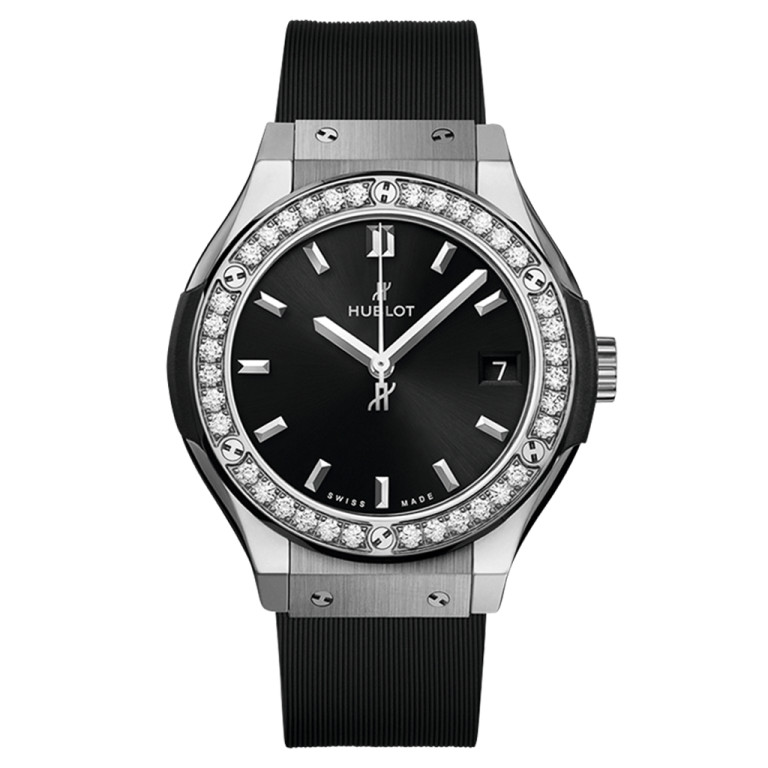 Hublot Classic Fusion Titanium Diamonds 33mm - 581.NX.1470.RX.1104 - #1 Hublot Classic Fusion Titanium Diamonds 33mm - 581.NX.1470.RX.1104 - #1