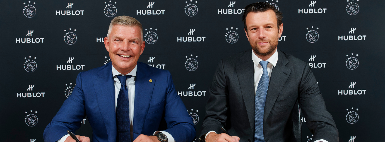 Hublot als officiële sponsor en Timekeeper van Ajax