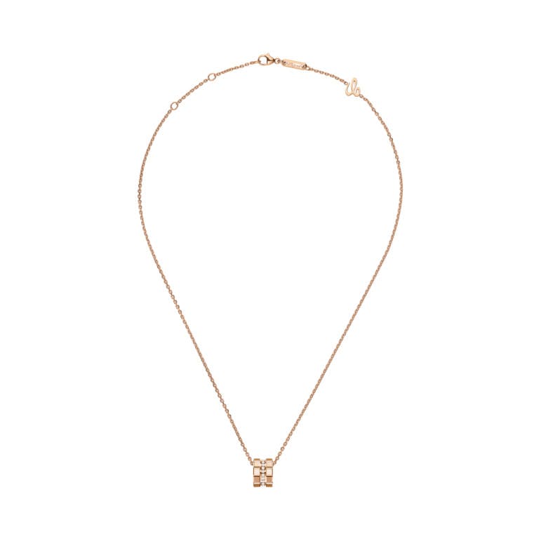 Chopard Ice Cube Mini collier roodgoud met diamant - undefined - #2
