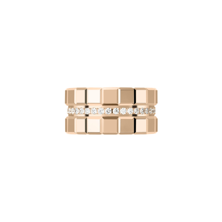 Chopard Ice Cube Medium ring roodgoud met diamant - 827004-5041 - #2 Chopard Ice Cube Medium ring roodgoud met diamant - 827004-5041 - #2