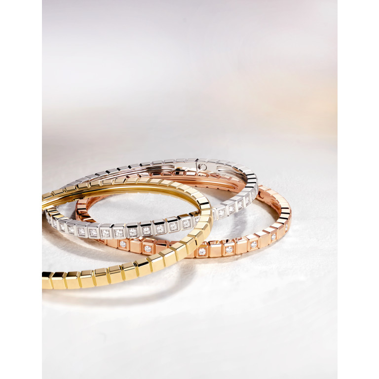 Chopard Ice Cube armband roodgoud - 858350-5002 - #8 Chopard Ice Cube armband roodgoud - 858350-5002 - #8