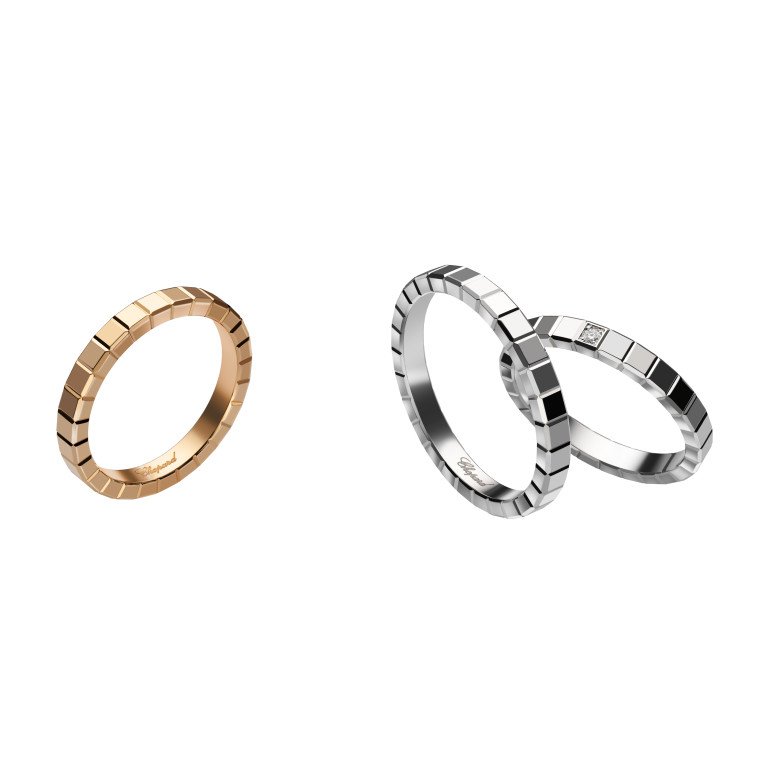 Chopard Ice Cube Mini ring witgoud - 827702-1200 - #6 Chopard Ice Cube Mini ring witgoud - 827702-1200 - #6