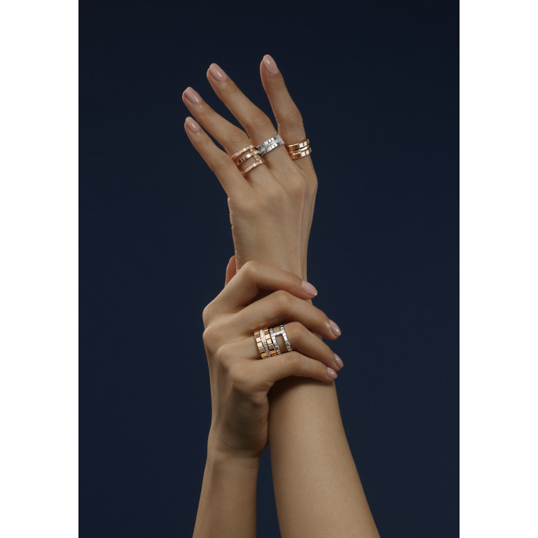 Chopard Ice Cube Mini ring roodgoud met diamant - 827006-5010 - #5 Chopard Ice Cube Mini ring roodgoud met diamant - 827006-5010 - #5