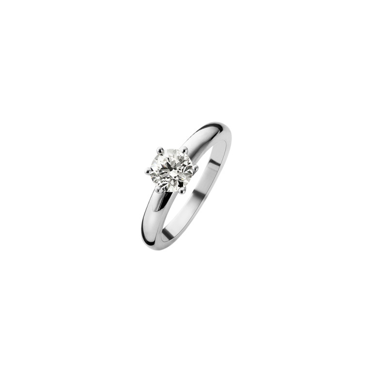 witgoud solitair ring met diamant SC Highlights Diamonds - #2 witgoud solitair ring met diamant SC Highlights Diamonds - #2