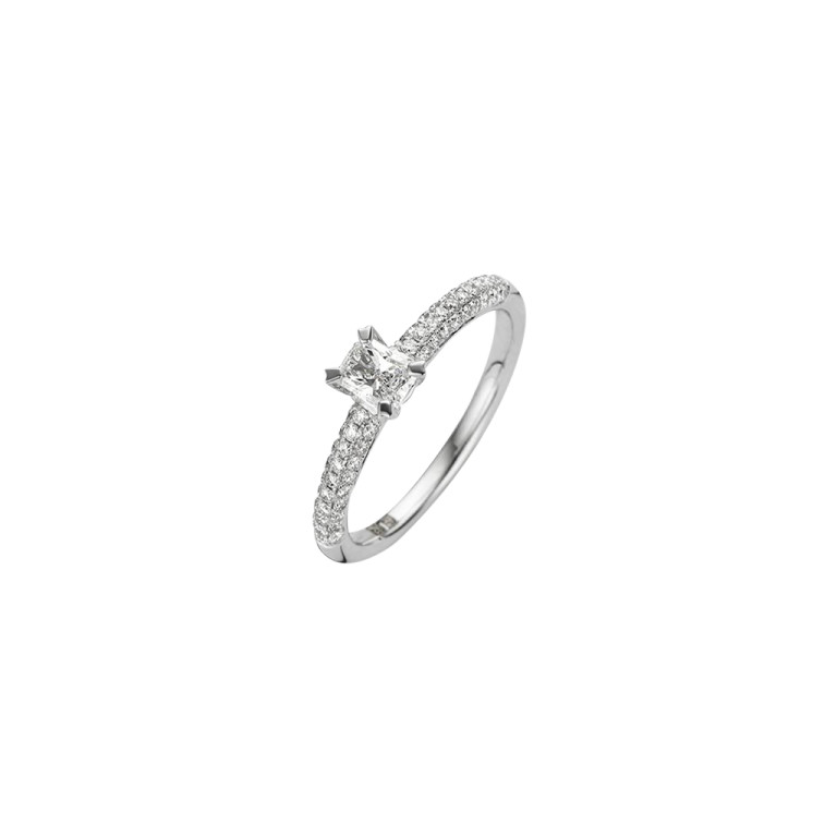 witgoud pave ring met diamant SC Highlights Diamonds - #2 witgoud pave ring met diamant SC Highlights Diamonds - #2