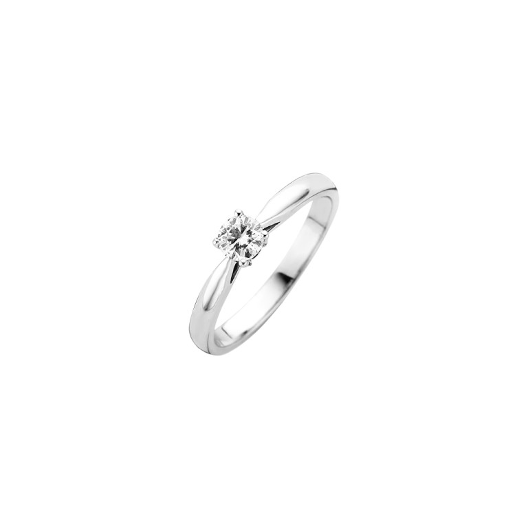 platina solitair ring met diamant Schaap en Citroen Diamonds SC 1888 - #2 platina solitair ring met diamant Schaap en Citroen Diamonds SC 1888 - #2