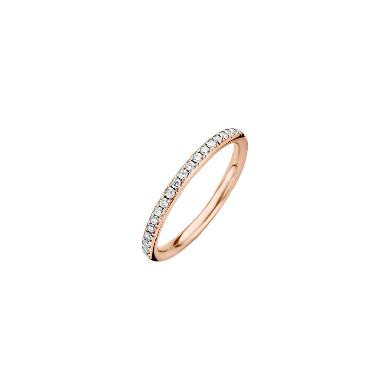 roodgoud alliance ring met diamant Schaap en Citroen Diamonds - #2 roodgoud alliance ring met diamant Schaap en Citroen Diamonds - #2