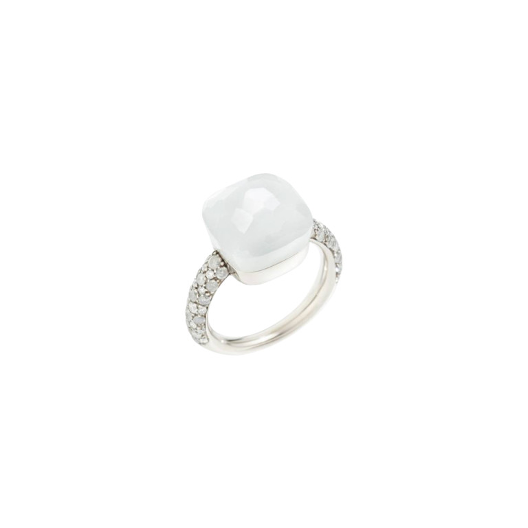 Pomellato Nudo ring witgoud met diamant - PAB4011 O2000 DBXAD - #2 Pomellato Nudo ring witgoud met diamant - PAB4011 O2000 DBXAD - #2