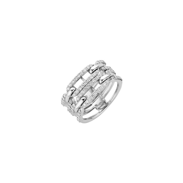 witgoud ring met diamant Schaap en Citroen Diamonds - #2 witgoud ring met diamant Schaap en Citroen Diamonds - #2