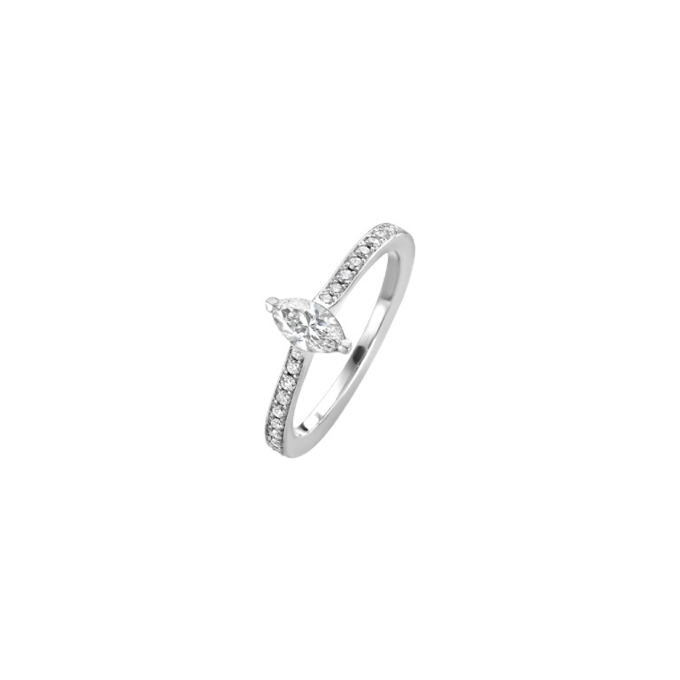 witgoud ring met diamant Schaap en Citroen Diamonds - #2 witgoud ring met diamant Schaap en Citroen Diamonds - #2