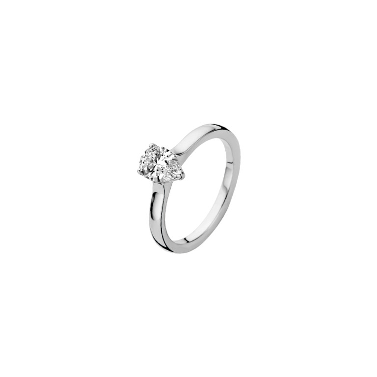 witgoud solitair ring met diamant SC Highlights Diamonds - #2 witgoud solitair ring met diamant SC Highlights Diamonds - #2